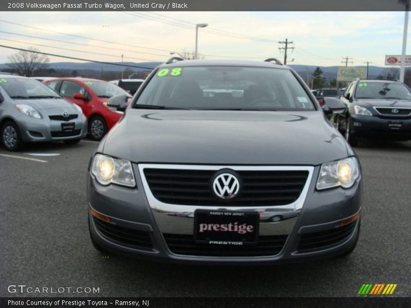 United Gray / Black 2008 Volkswagen Passat Turbo Wagon