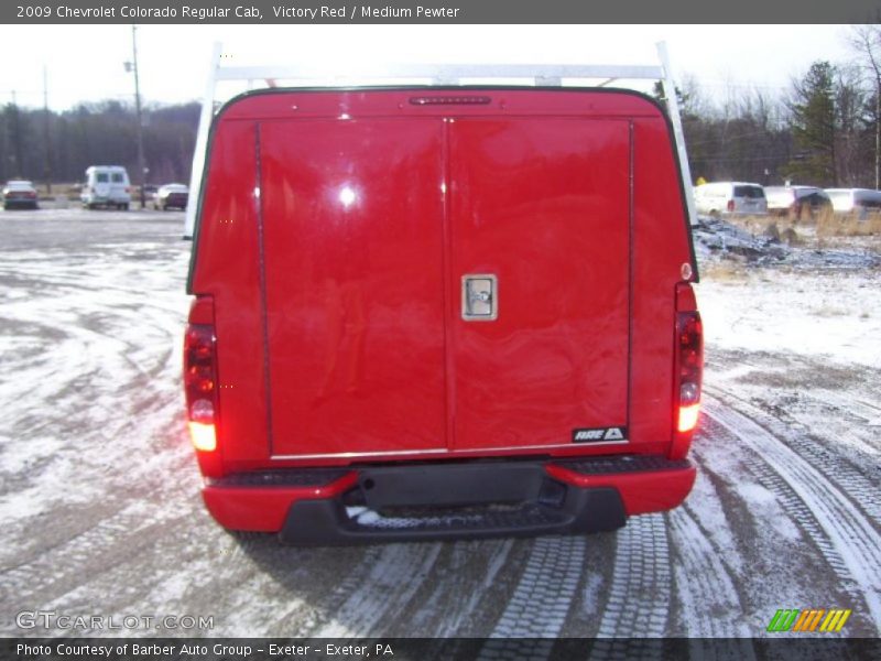Victory Red / Medium Pewter 2009 Chevrolet Colorado Regular Cab