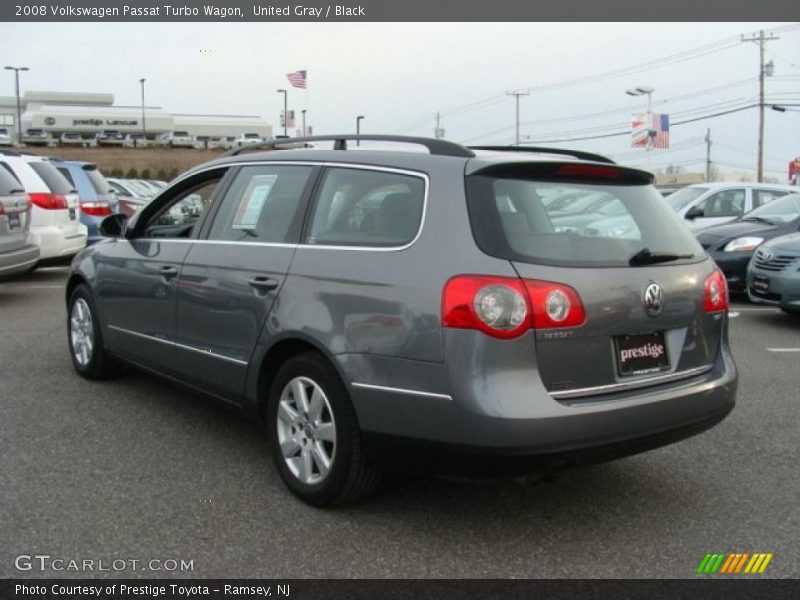 United Gray / Black 2008 Volkswagen Passat Turbo Wagon