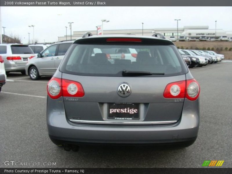 United Gray / Black 2008 Volkswagen Passat Turbo Wagon