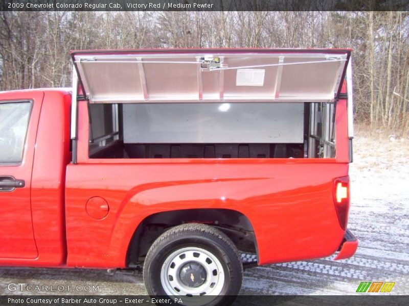 Victory Red / Medium Pewter 2009 Chevrolet Colorado Regular Cab