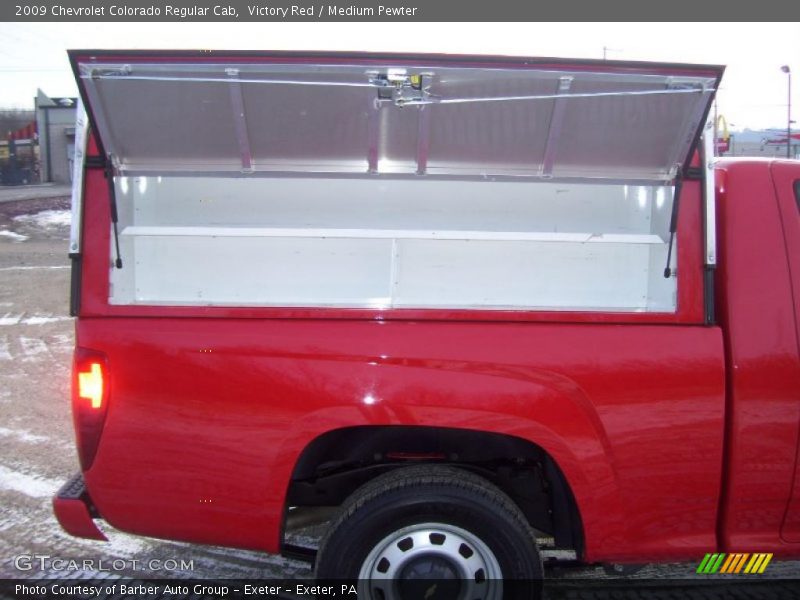 Victory Red / Medium Pewter 2009 Chevrolet Colorado Regular Cab