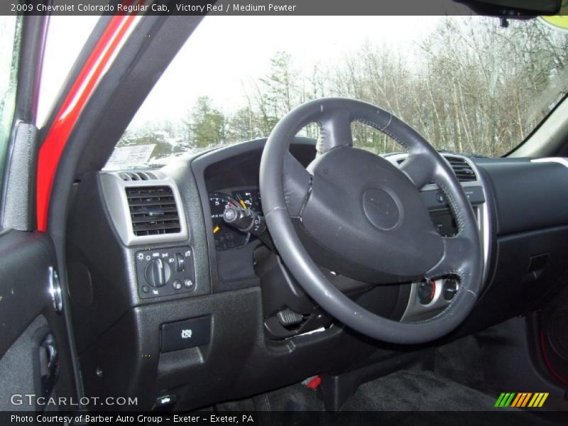 Victory Red / Medium Pewter 2009 Chevrolet Colorado Regular Cab