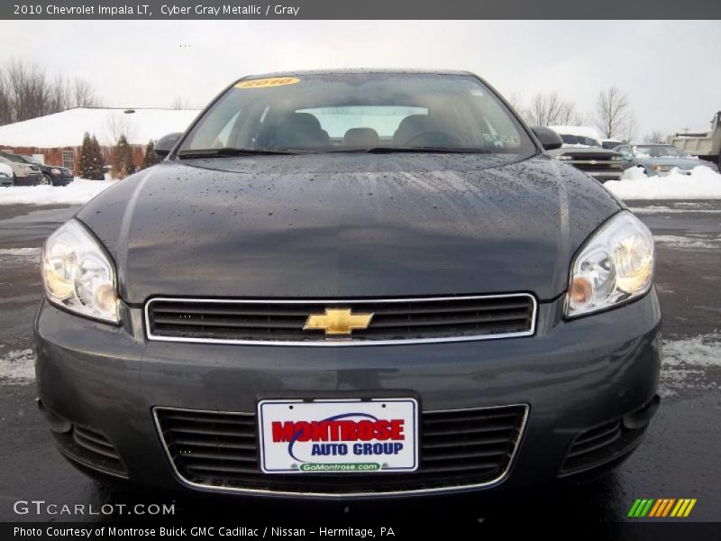 Cyber Gray Metallic / Gray 2010 Chevrolet Impala LT