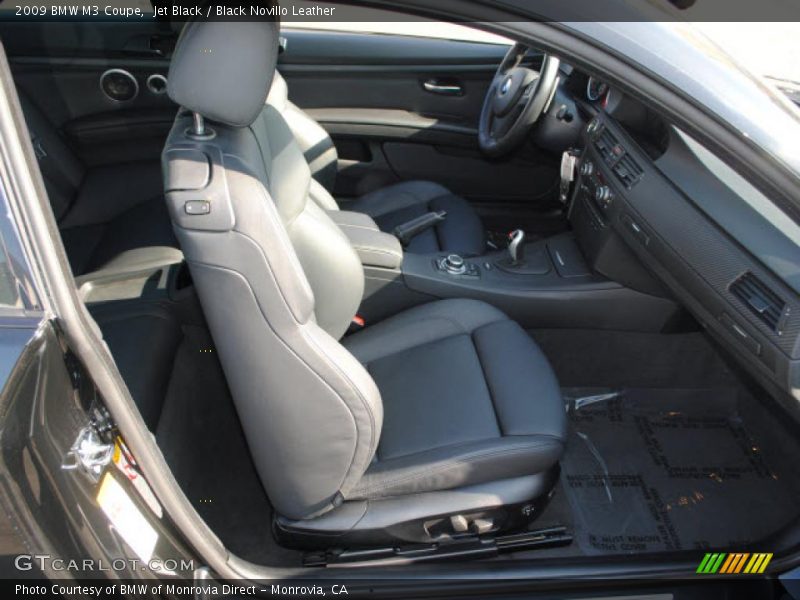 Jet Black / Black Novillo Leather 2009 BMW M3 Coupe