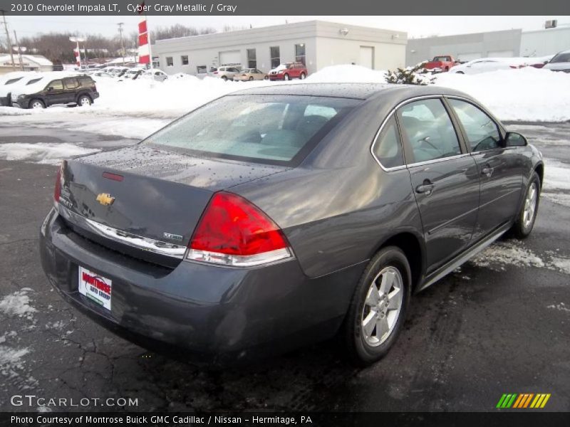 Cyber Gray Metallic / Gray 2010 Chevrolet Impala LT