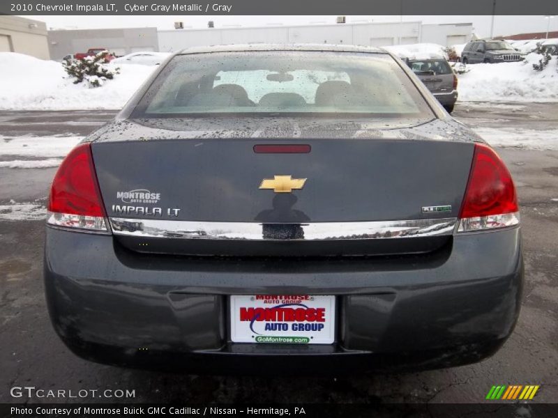 Cyber Gray Metallic / Gray 2010 Chevrolet Impala LT