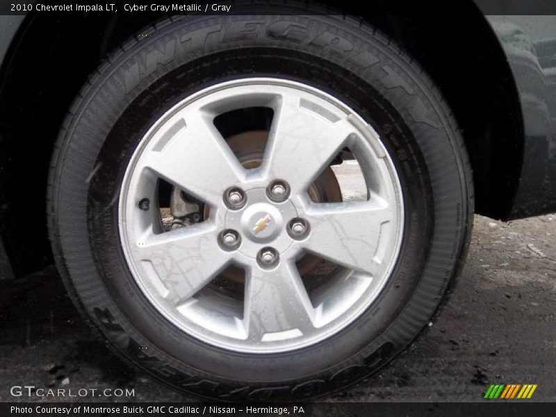 Cyber Gray Metallic / Gray 2010 Chevrolet Impala LT
