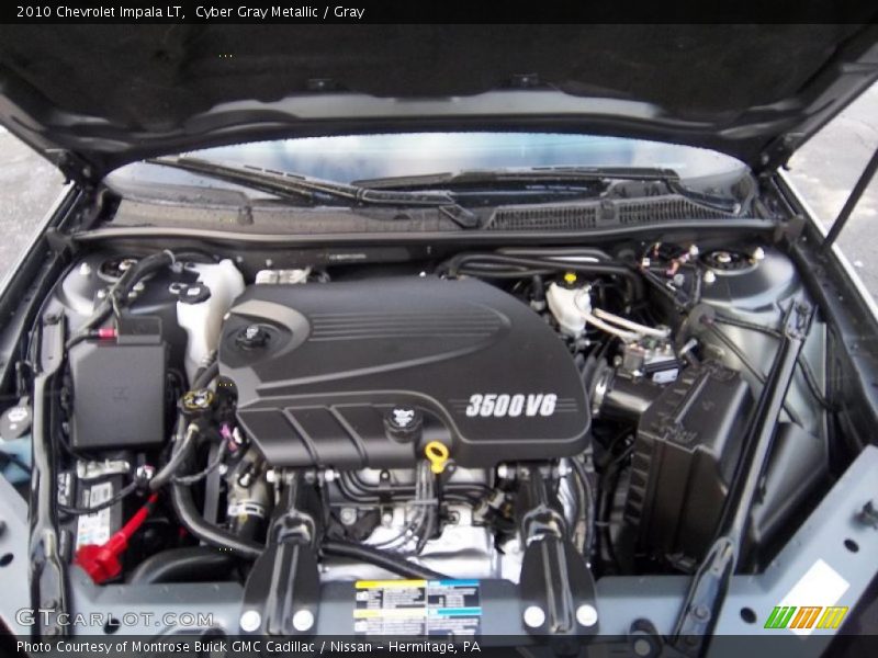 Cyber Gray Metallic / Gray 2010 Chevrolet Impala LT