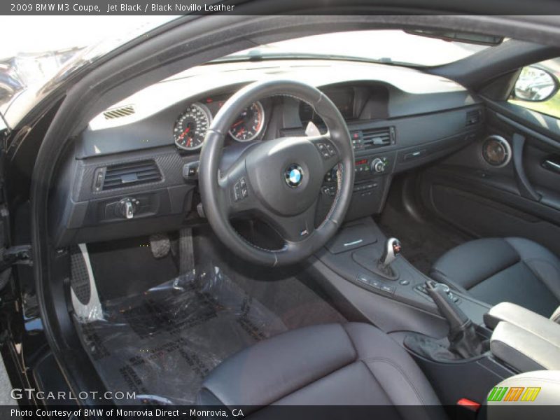 Black Novillo Leather Interior - 2009 M3 Coupe 
