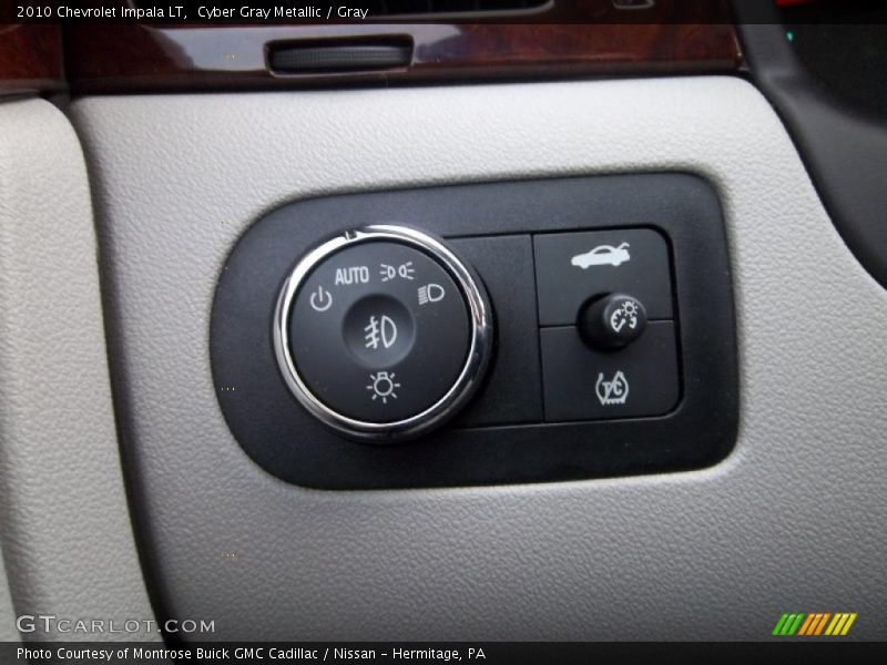 Cyber Gray Metallic / Gray 2010 Chevrolet Impala LT