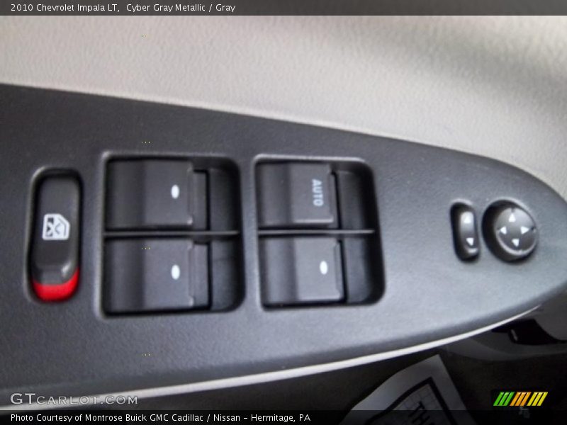 Cyber Gray Metallic / Gray 2010 Chevrolet Impala LT