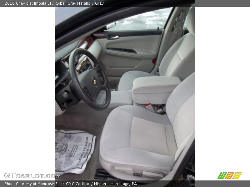 Cyber Gray Metallic / Gray 2010 Chevrolet Impala LT