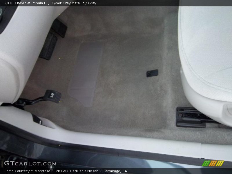 Cyber Gray Metallic / Gray 2010 Chevrolet Impala LT