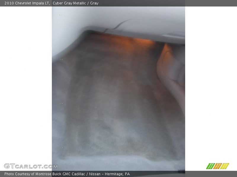 Cyber Gray Metallic / Gray 2010 Chevrolet Impala LT