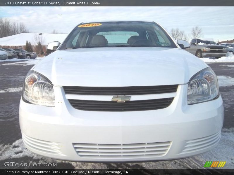 Summit White / Ebony 2010 Chevrolet Cobalt LT Sedan