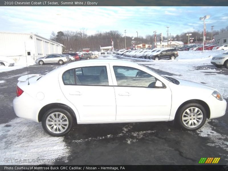 Summit White / Ebony 2010 Chevrolet Cobalt LT Sedan