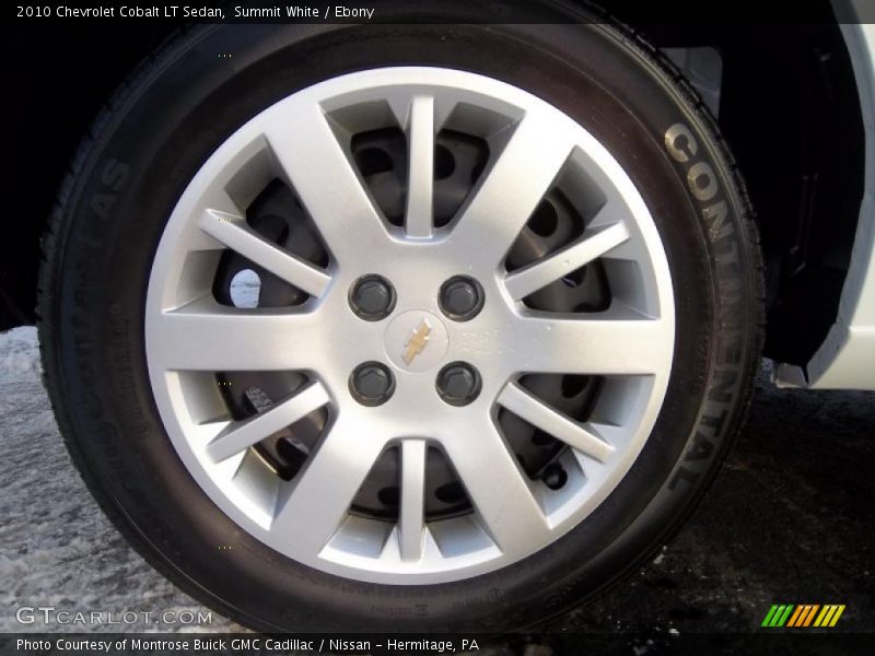 Summit White / Ebony 2010 Chevrolet Cobalt LT Sedan