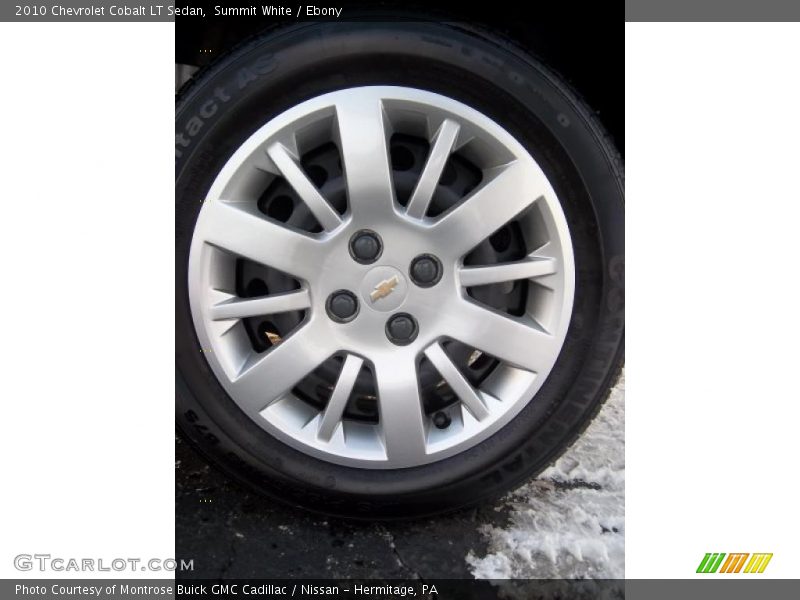 Summit White / Ebony 2010 Chevrolet Cobalt LT Sedan