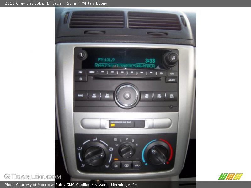 Summit White / Ebony 2010 Chevrolet Cobalt LT Sedan