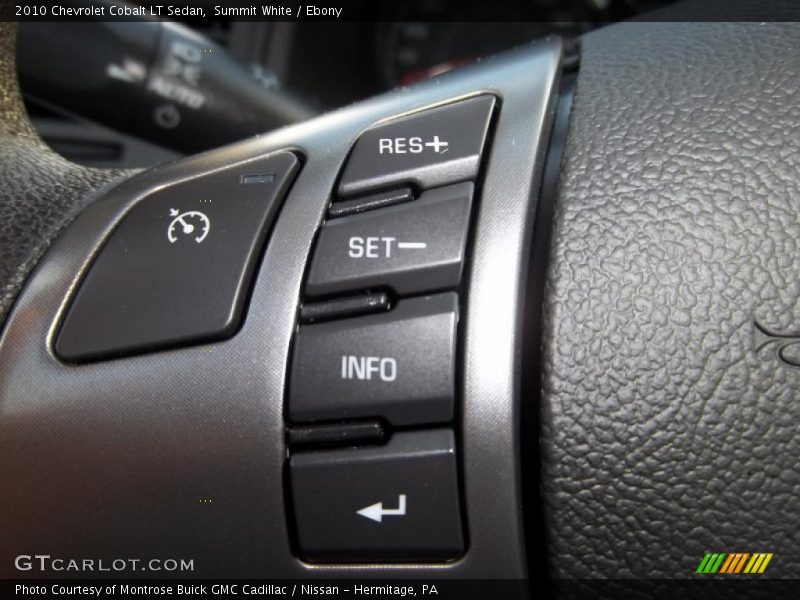 Summit White / Ebony 2010 Chevrolet Cobalt LT Sedan