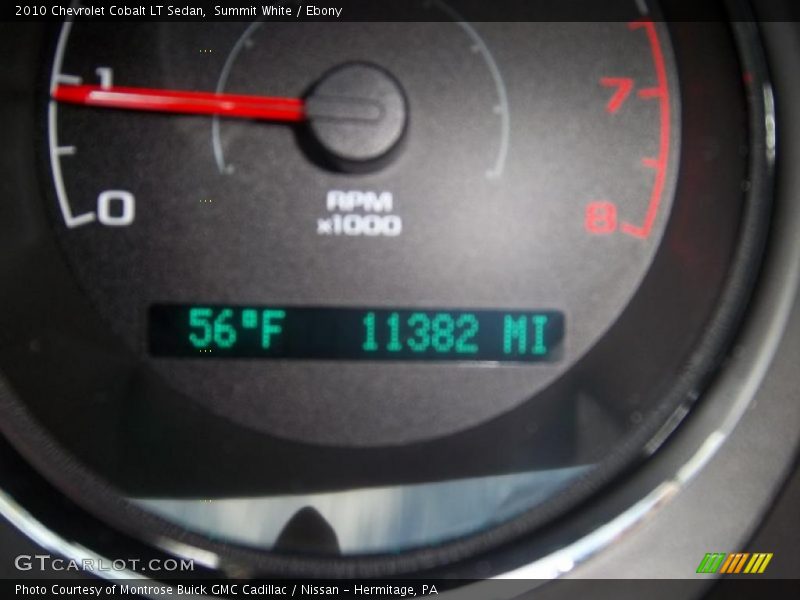 Summit White / Ebony 2010 Chevrolet Cobalt LT Sedan