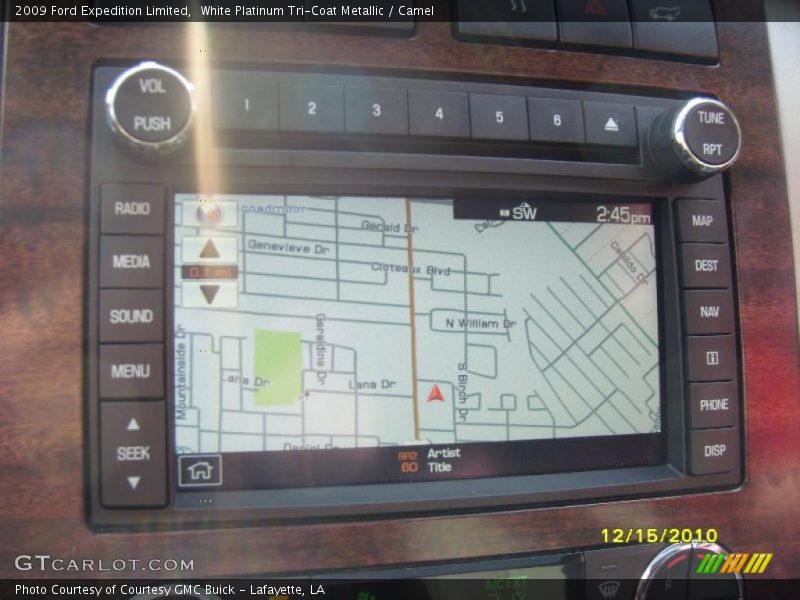 Navigation of 2009 Expedition Limited
