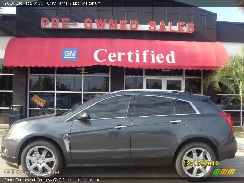 Gray Flannel / Ebony/Titanium 2010 Cadillac SRX V6