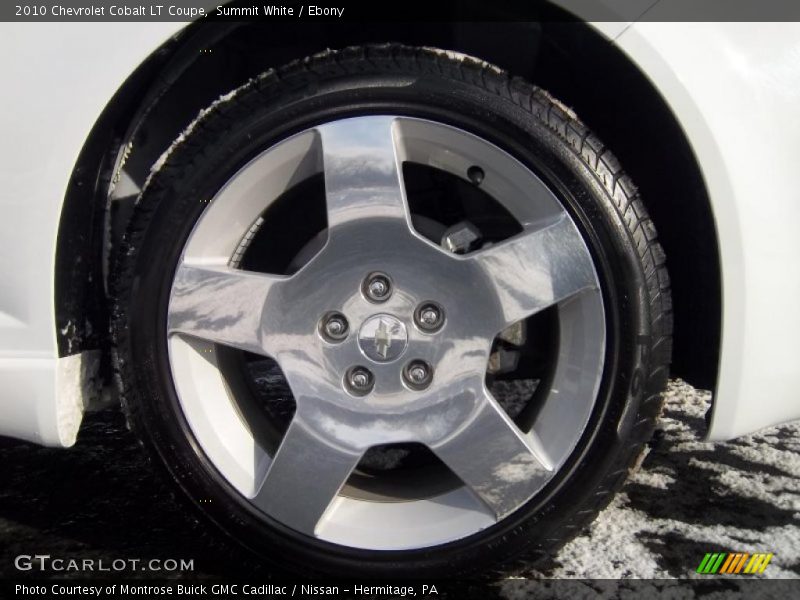 Summit White / Ebony 2010 Chevrolet Cobalt LT Coupe