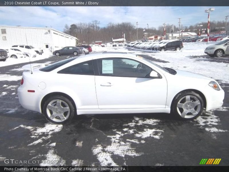 Summit White / Ebony 2010 Chevrolet Cobalt LT Coupe