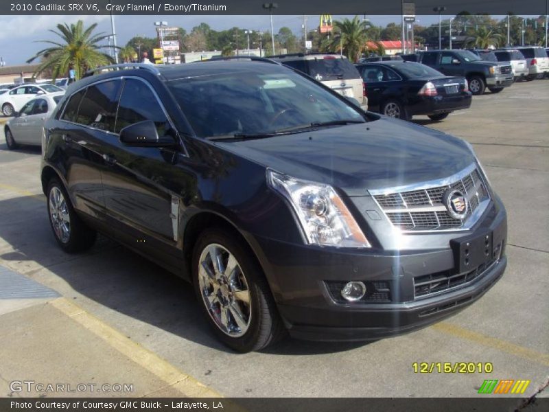 Gray Flannel / Ebony/Titanium 2010 Cadillac SRX V6