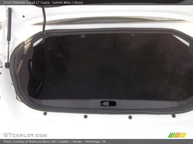  2010 Cobalt LT Coupe Trunk