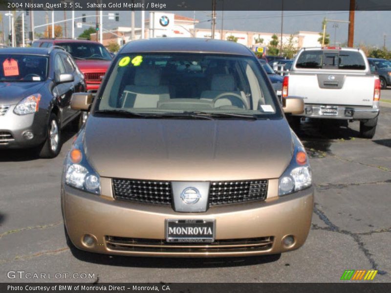 Sahara Gold Metallic / Beige 2004 Nissan Quest 3.5 SL