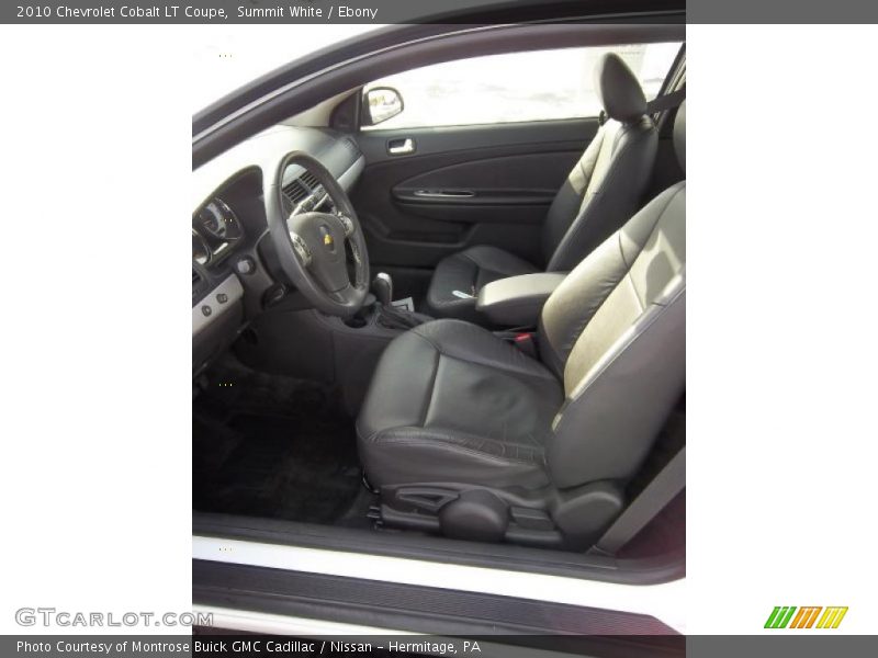 Summit White / Ebony 2010 Chevrolet Cobalt LT Coupe
