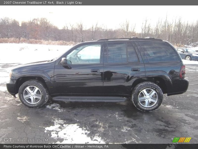 Black / Light Gray 2007 Chevrolet TrailBlazer LT 4x4