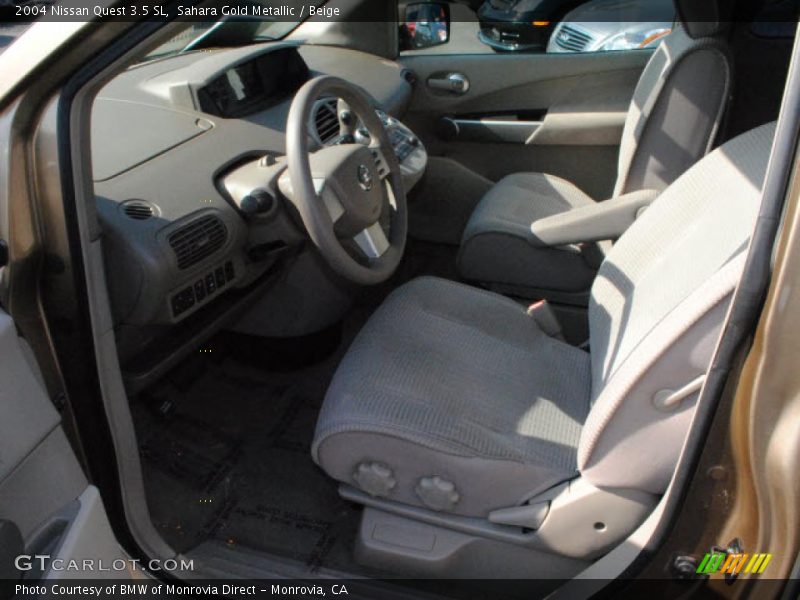 Sahara Gold Metallic / Beige 2004 Nissan Quest 3.5 SL
