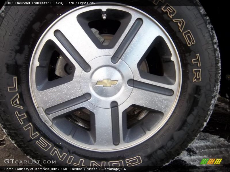 Black / Light Gray 2007 Chevrolet TrailBlazer LT 4x4