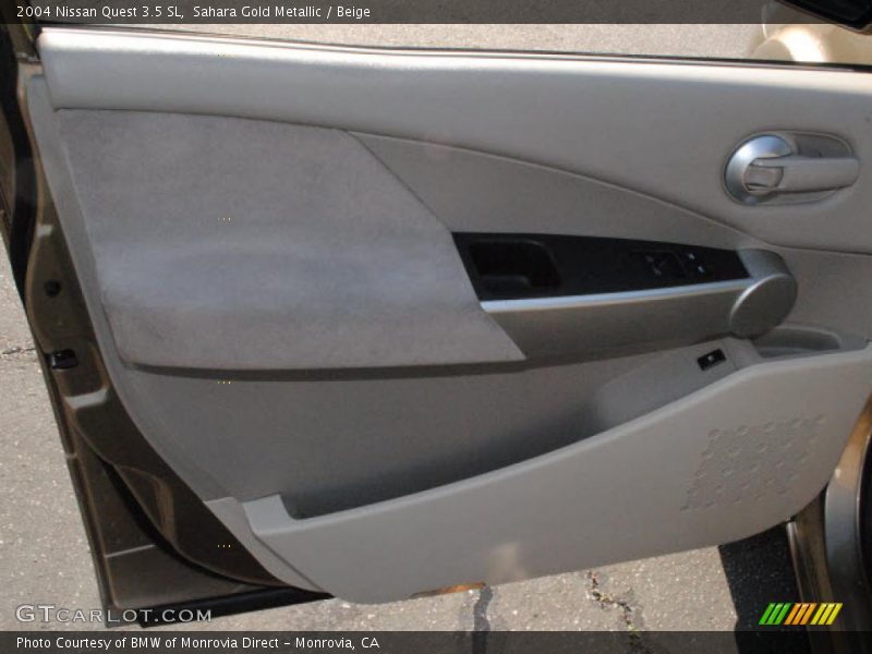 Sahara Gold Metallic / Beige 2004 Nissan Quest 3.5 SL