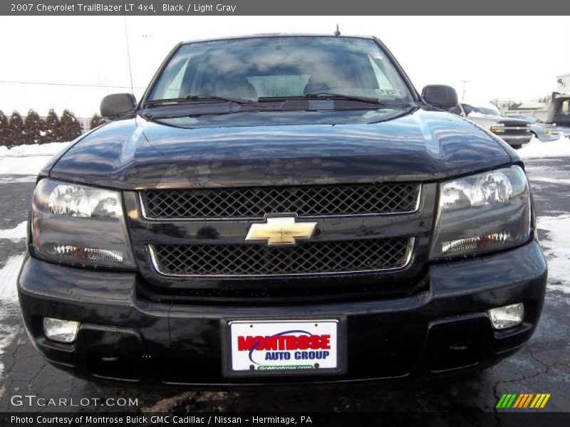 Black / Light Gray 2007 Chevrolet TrailBlazer LT 4x4