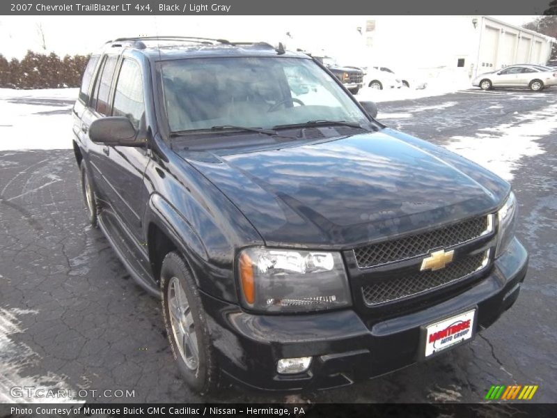 Black / Light Gray 2007 Chevrolet TrailBlazer LT 4x4