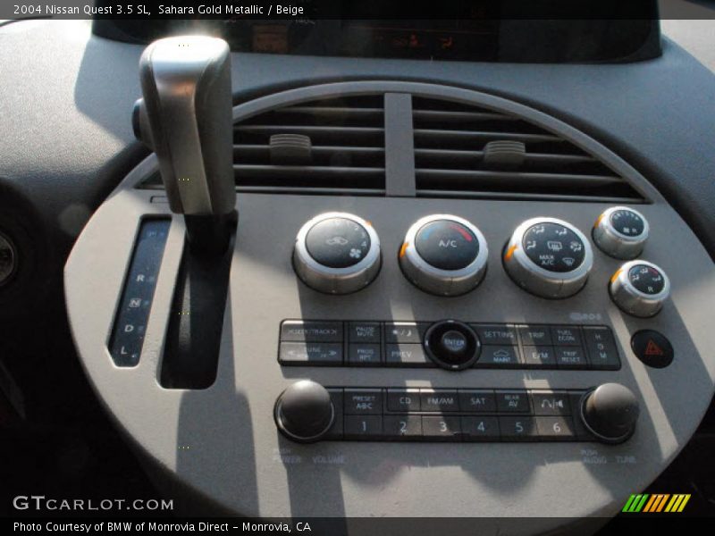 Sahara Gold Metallic / Beige 2004 Nissan Quest 3.5 SL