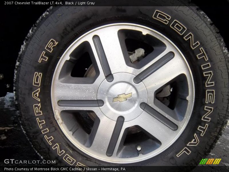 Black / Light Gray 2007 Chevrolet TrailBlazer LT 4x4