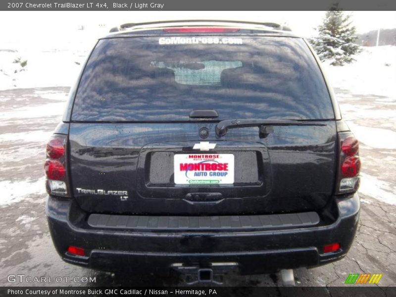 Black / Light Gray 2007 Chevrolet TrailBlazer LT 4x4