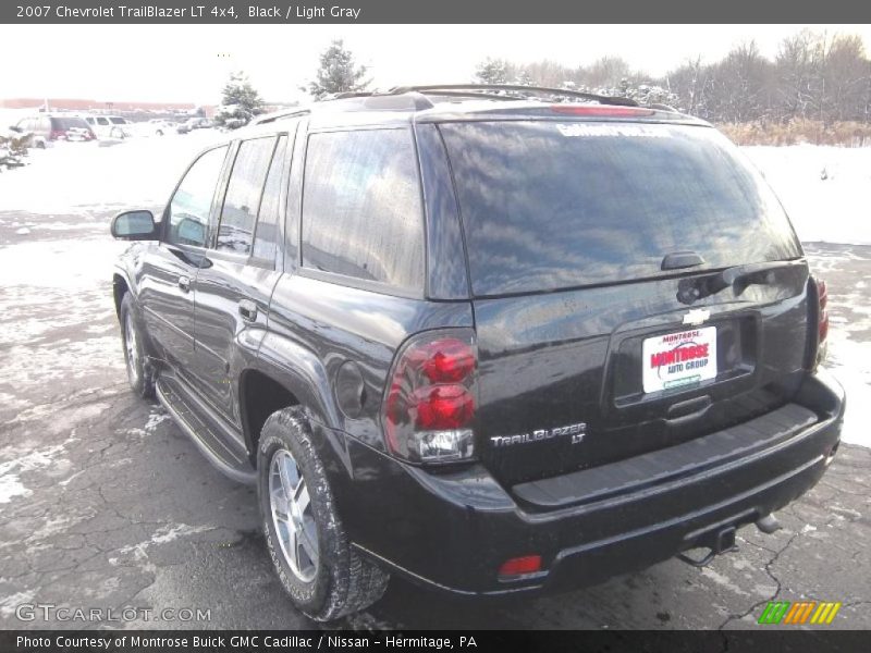 Black / Light Gray 2007 Chevrolet TrailBlazer LT 4x4