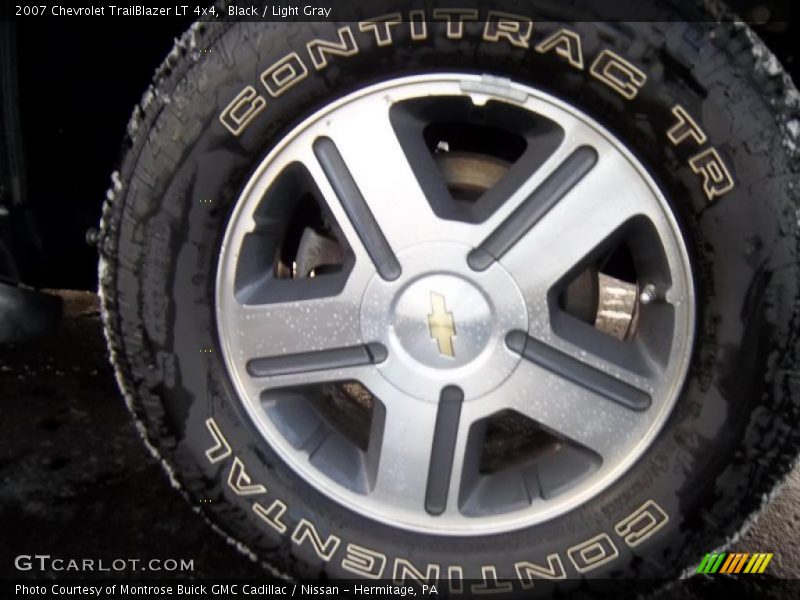 Black / Light Gray 2007 Chevrolet TrailBlazer LT 4x4