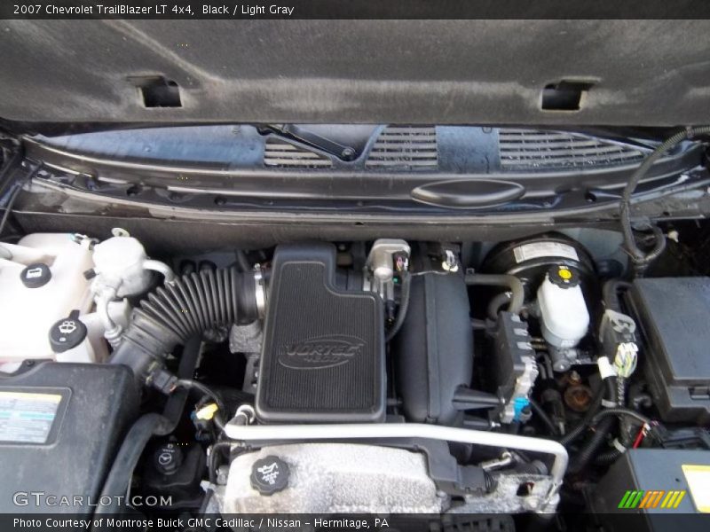Black / Light Gray 2007 Chevrolet TrailBlazer LT 4x4