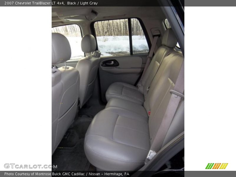 Black / Light Gray 2007 Chevrolet TrailBlazer LT 4x4