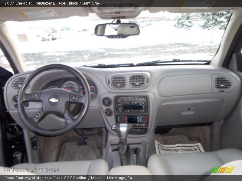 Black / Light Gray 2007 Chevrolet TrailBlazer LT 4x4