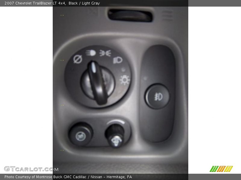 Black / Light Gray 2007 Chevrolet TrailBlazer LT 4x4
