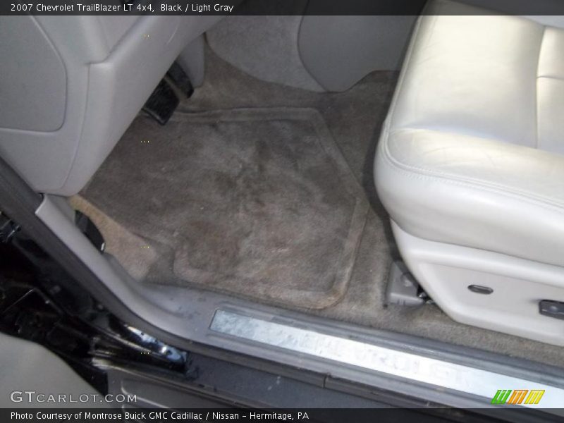 Black / Light Gray 2007 Chevrolet TrailBlazer LT 4x4